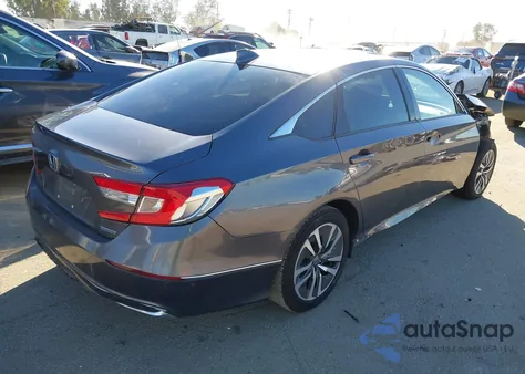 2021 Honda Accord Hybrid Ex from USA, damaged, VIN 1HGCV3F43MA000070